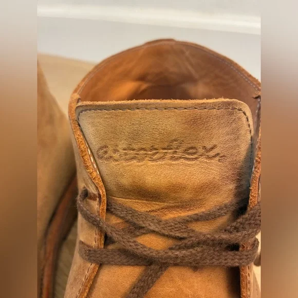 ASTORFLEX GREENFLEX CHUKKA BOOTS DARKCHESTNUT NUBUCK BROWN SHOES SIZE 11 ITALY